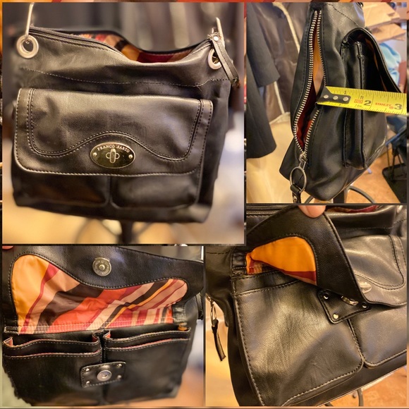 Franco Sarto Black Purse with practical pockets, storage and secret side pocket. - Picture 2 of 9
